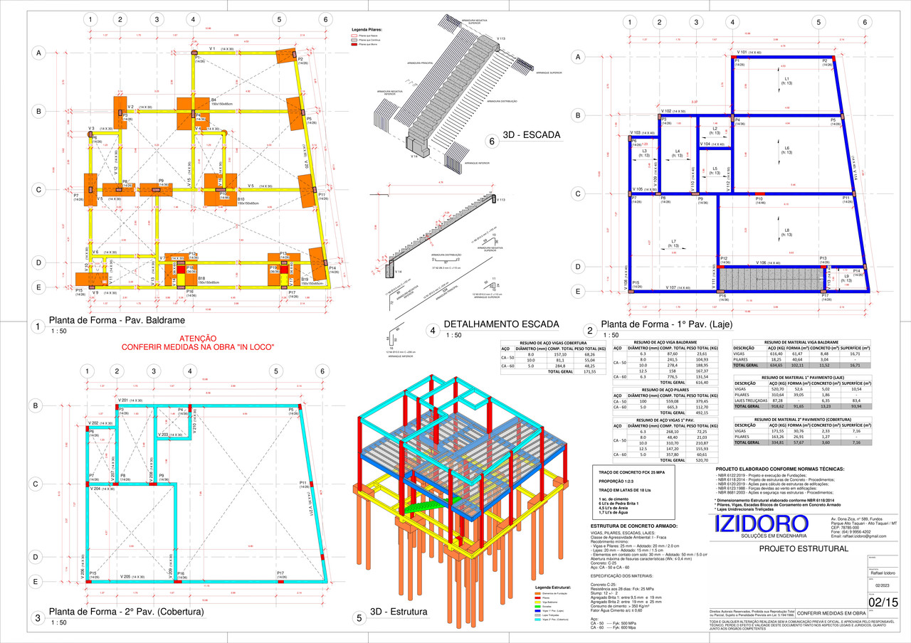 Prancha do aluno Raffael Izidoro